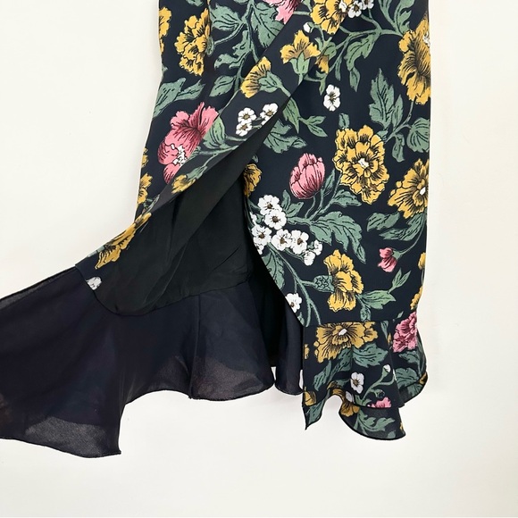 C/Meo Immerse Midi Dress in black floral - Picture 8 of 16